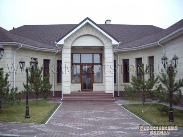 Дагестанский камень, примеры отделки (9)