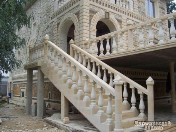Дагестанский камень, примеры отделки (25)