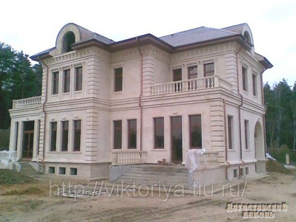 Дагестанский камень, примеры отделки (15)