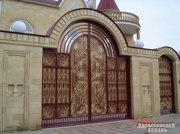 Дагестанский камень, примеры отделки (5)